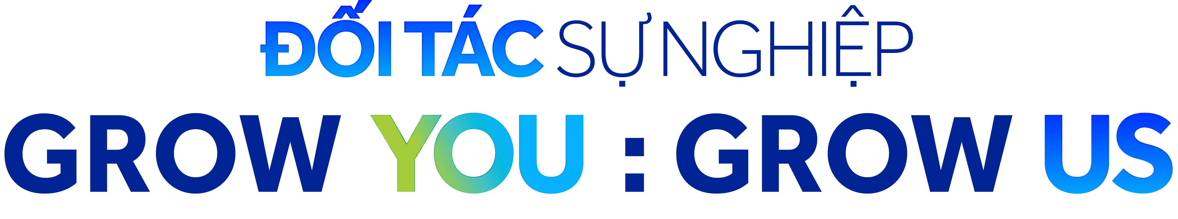 Đối tác Sự nghiệp - GROW YOU : GROW US